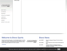 Tablet Screenshot of bravosportscorp.com